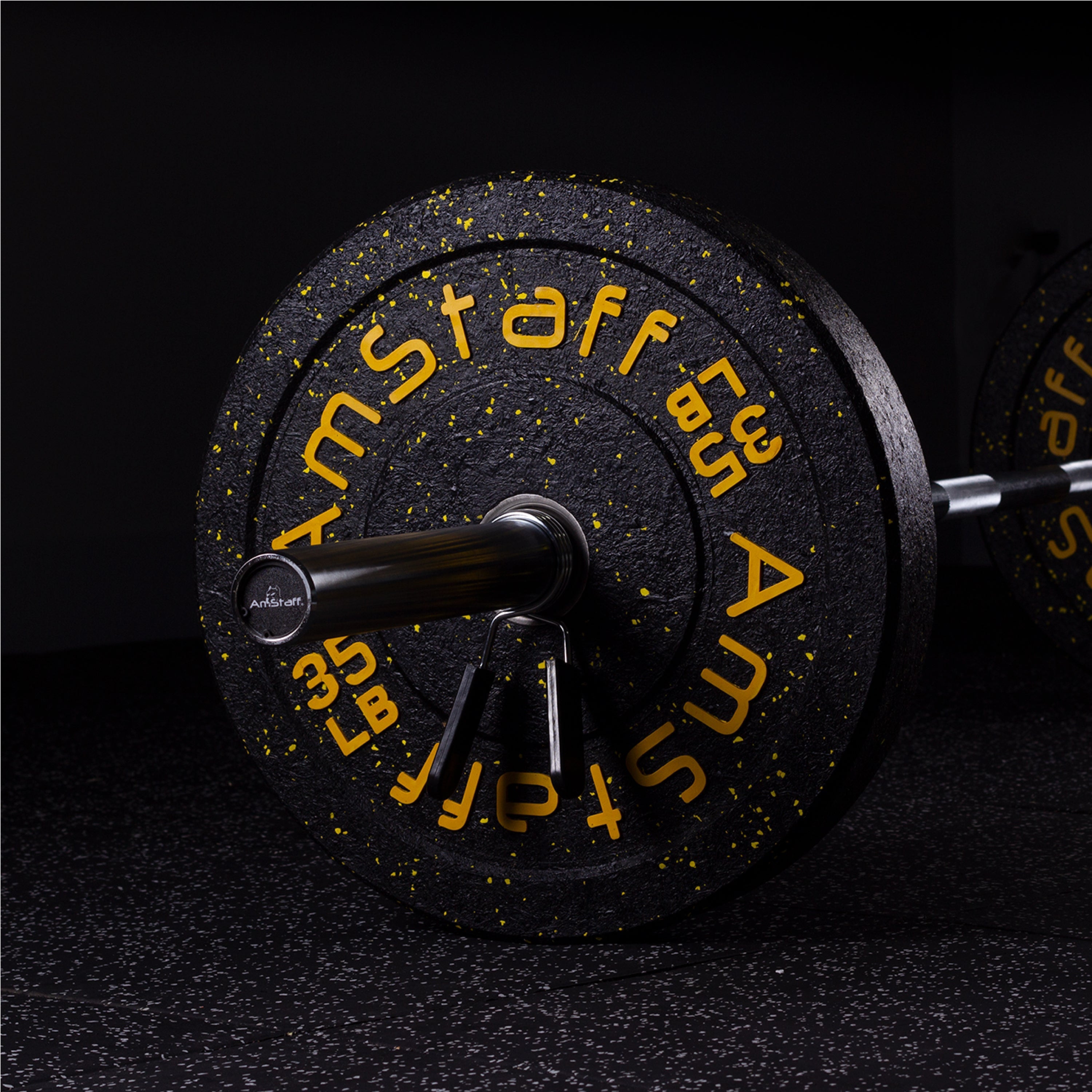 350lbs Crumb Rubber Bumper Plate Weight Set
