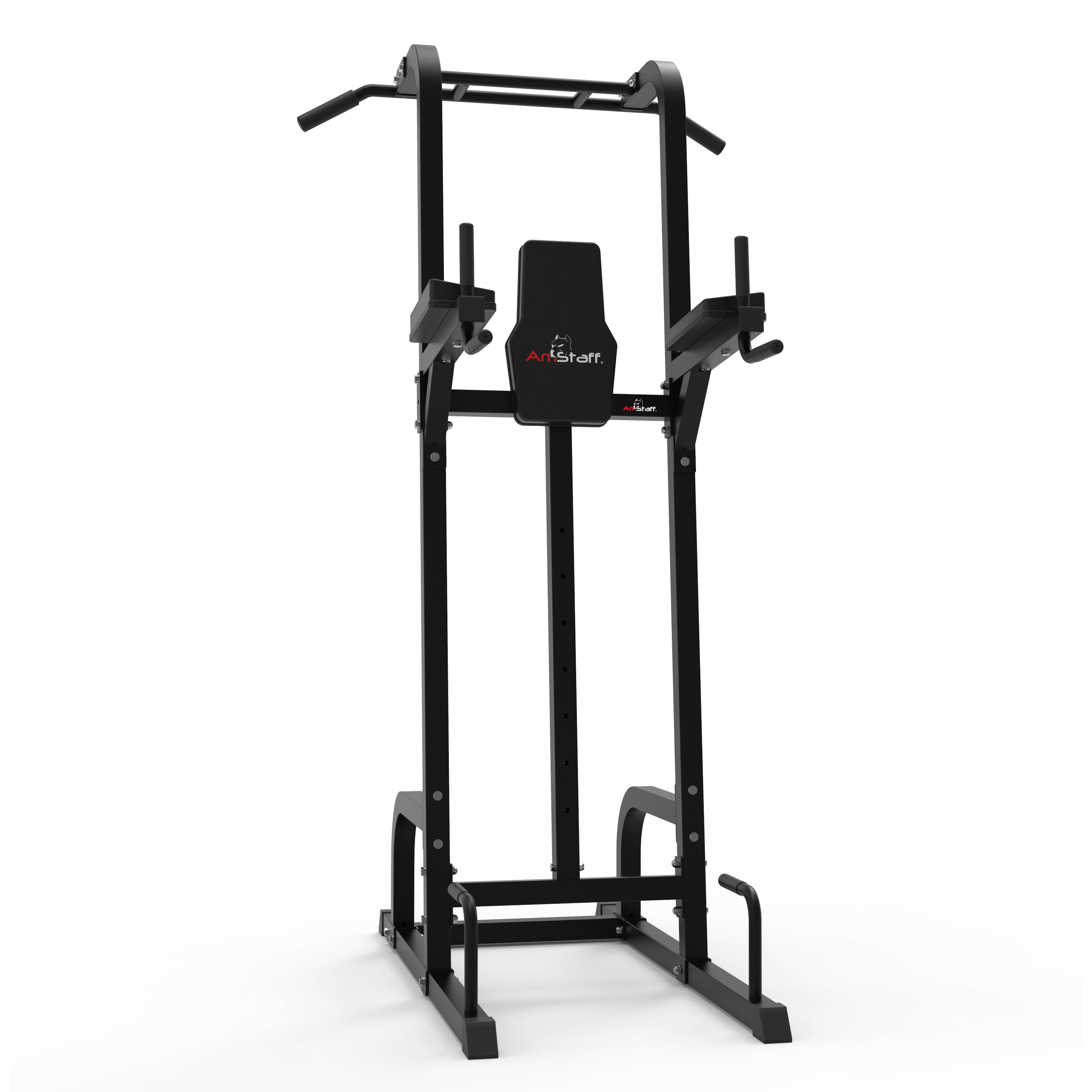 AmStaff DF2421 Power Tower Vertical Knee Raise Dip Station w/ Situp Bench