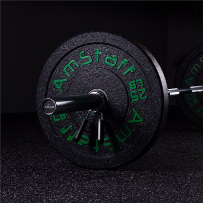 350lbs Crumb Rubber Bumper Plate Weight Set