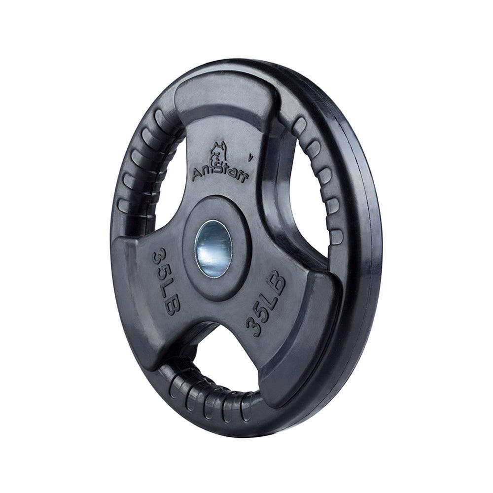 Virgin Rubber Grip Olympic Plates 2 Inch