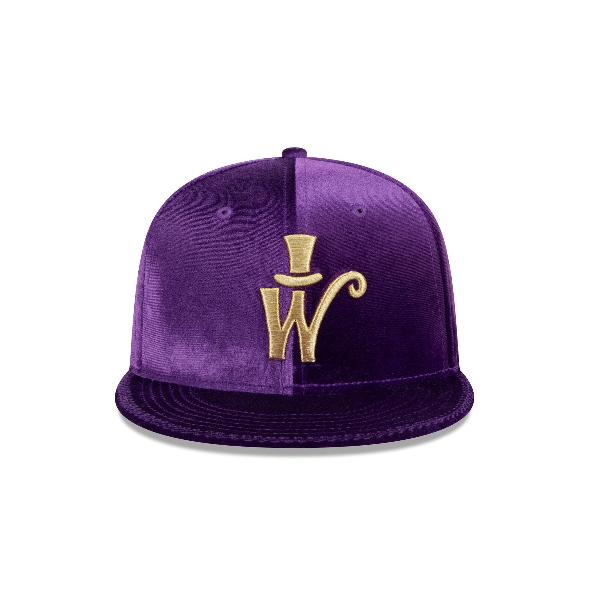 Willy Wonka Purple Velvet 59FIFTY Fitted Hat
