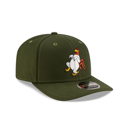 Looney Tunes Foghorn Leghorn Rifle Green 9SEVENTY Stretch-Snap Hat