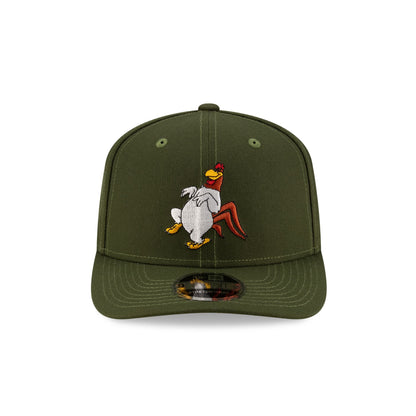 Looney Tunes Foghorn Leghorn Rifle Green 9SEVENTY Stretch-Snap Hat
