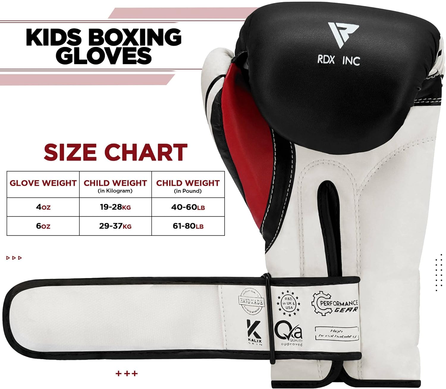 RDX 4B Robo Kids Boxing Gloves