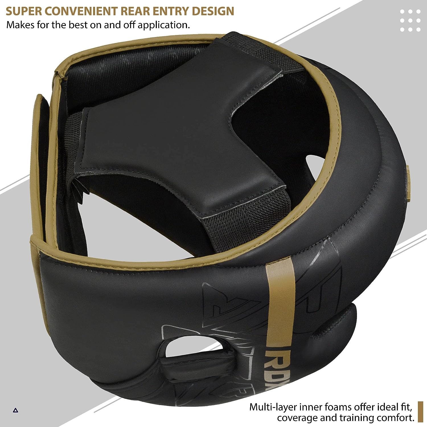 RDX F6 Kara Head Guard Black