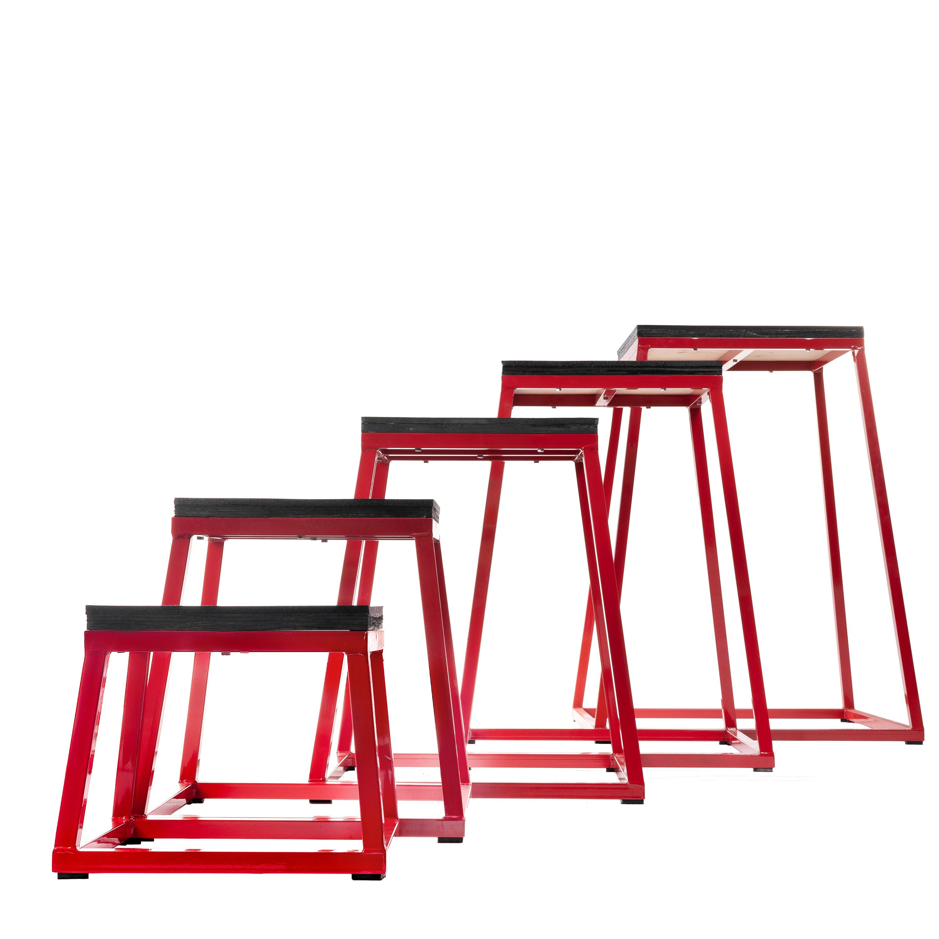Plyometric Box Set: 12" 18" 24" 30" 36"