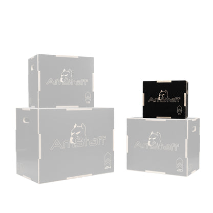 AmStaff Fitness 3-in-1 Non-Slip Wood Plyometric Box