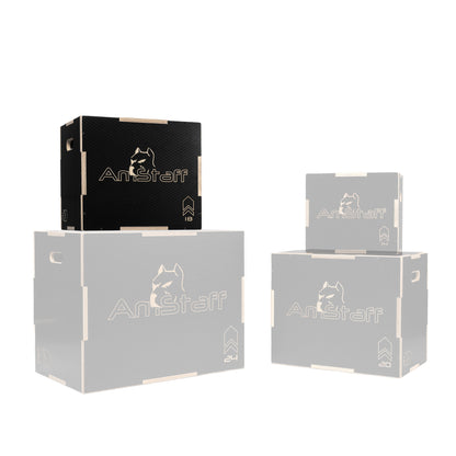 AmStaff Fitness 3-in-1 Non-Slip Wood Plyometric Box