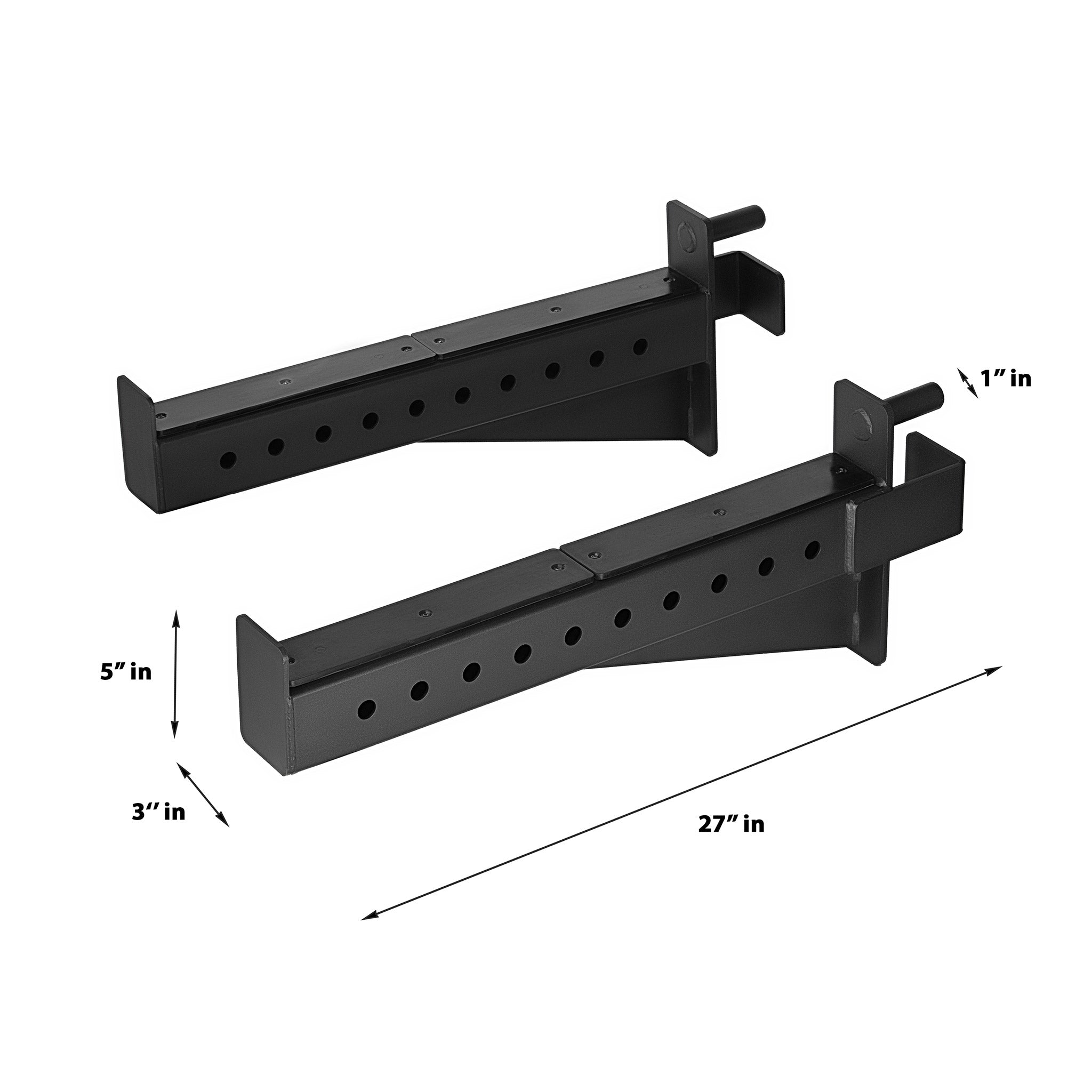 Set of Safety Spotter Arms - 3" x 3"
