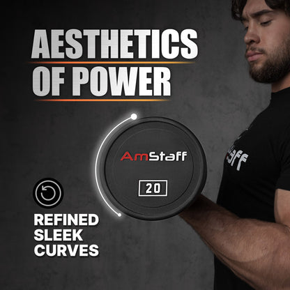 AmStaff Fitness Urethane (CPU) Dumbbell Sets