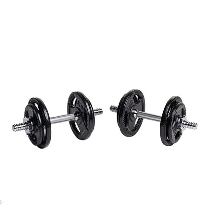 40lbs Cast Iron Grip Standard 1 Inch Dumbbell Weight Set